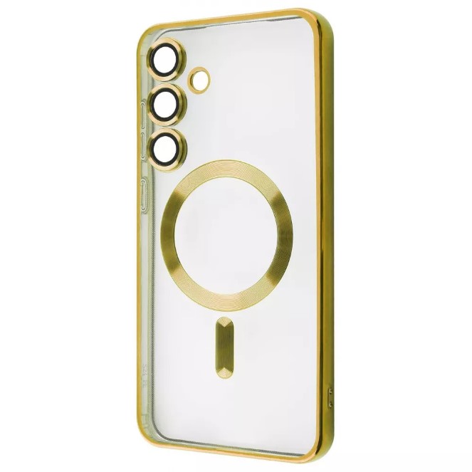 Чохол Metal Color with MagSafe для Samsung S24FE (gold)-0